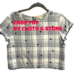 🌟🌟Distressed Crop Top by Cloth & Stone🌟🌟